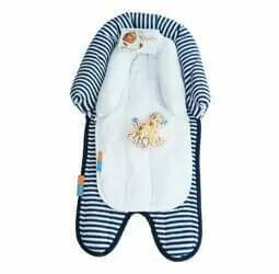 babyhood-2-in-1-head-support-navy-stripe Babyhood 2 in 1 Head Support Navy Stripe