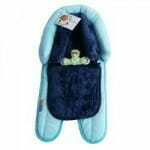 Babyhood 2 in 1 Head Support Turquoise Navy