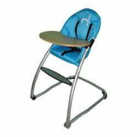 Babyhood Home Range High Chair Turquoise
