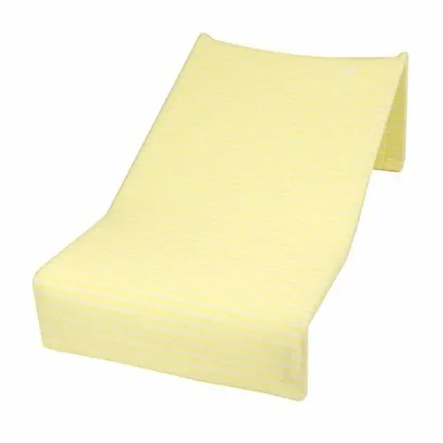Babyhood Bath Support Towelling Yellow With White Stripes Babyhood Bath Support Towelling Yellow With White Stripes