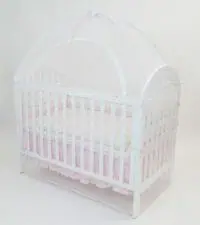 Babyhood Cot Canopy Net White