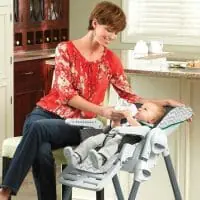 Chicco Polly Double Phase High Chair Empire Full Recline