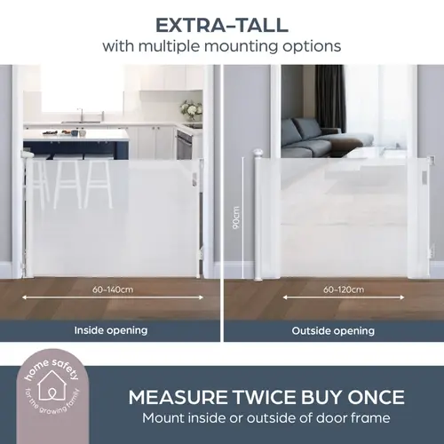 Dreambaby Glide N Hide Retractable Gate Extra Tall Dreambaby Glide N Hide Retractable Gate Extra Tall