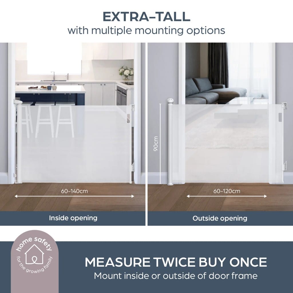 Dreambaby Glide N Hide Retractable Gate Extra Tall