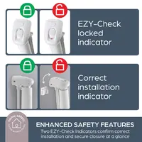 Dreambaby Glide N Hide Retractable Gate Lock Indicators Dreambaby Glide N Hide Retractable Gate Lock Indicators