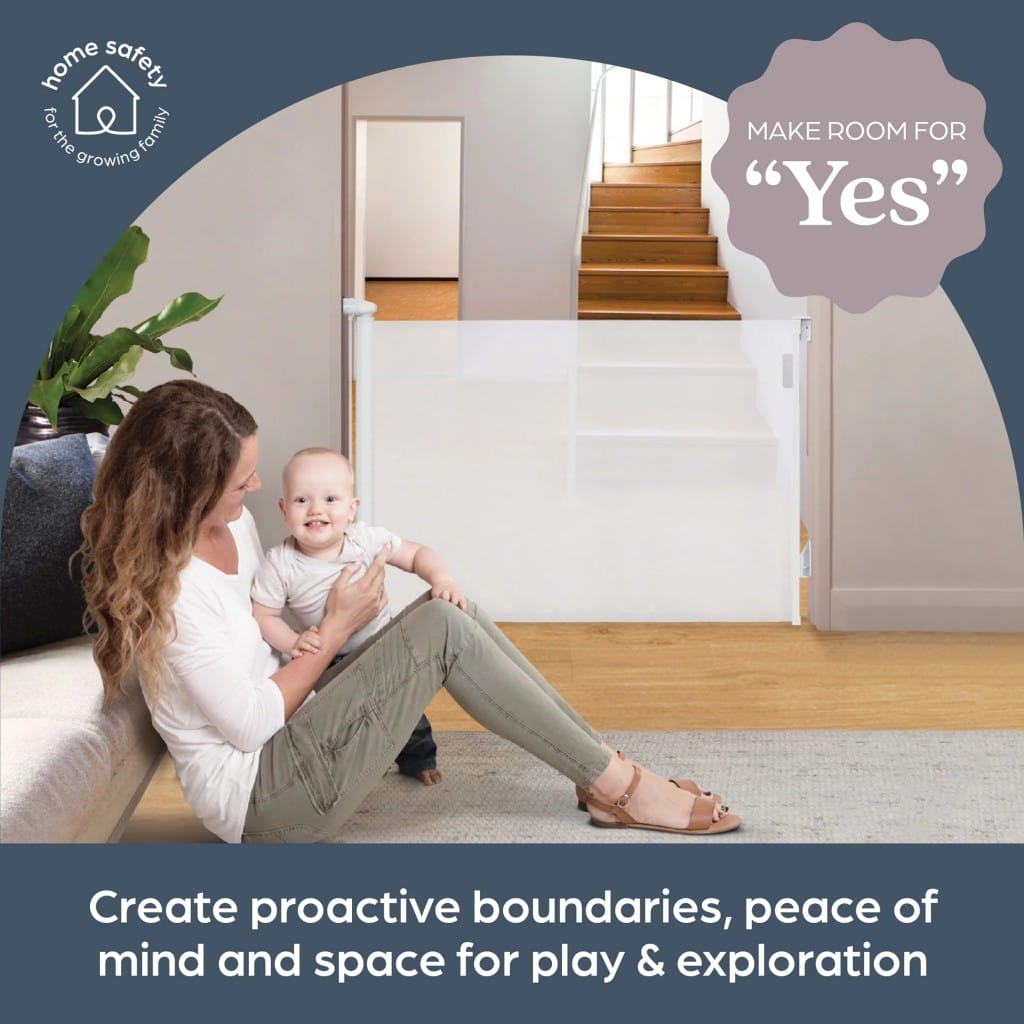 Dreambaby Glide N Hide Retractable Gate Protective Boundaries
