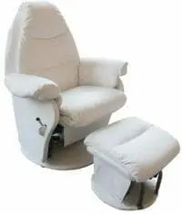 Babyhood Vogue Glider Chair White