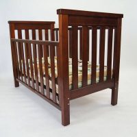 Babyhood Milano Cot From an Angle