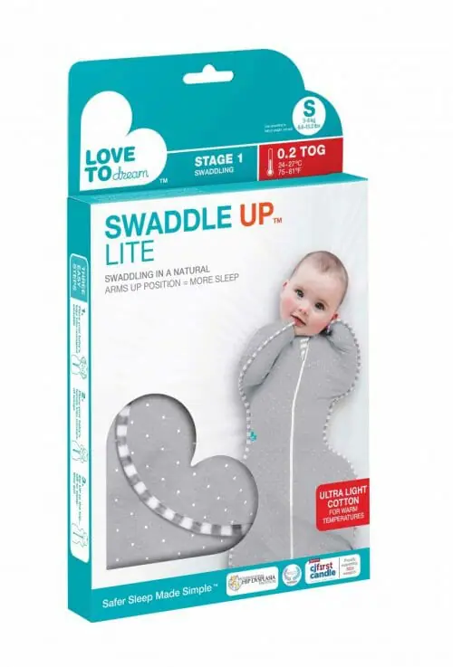 Love To Swaddle Up Lite Grey Package Love To Swaddle Up Lite Grey Package