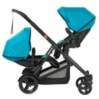 Safety 1st Envy Stroller Blue Horizon Rear Facing Seat and Forward Facing Seat