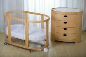Kaylula Sova Clear Cot and Optional Chest