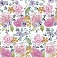 Outlook Baby Pram Liner Floral Delight Closeup