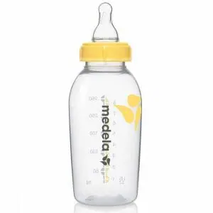 Medela 250ml Breastmilk Bottle with M Teat Bubs n Grubs