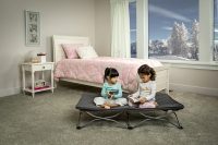Regalo My Cot Portable Toddler Bed Grey Lifestyle 2