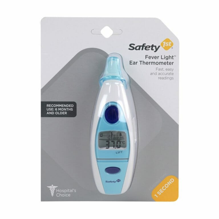 Safety 1st Fever Light 1Second Ear Thermometer Bubs n Grubs