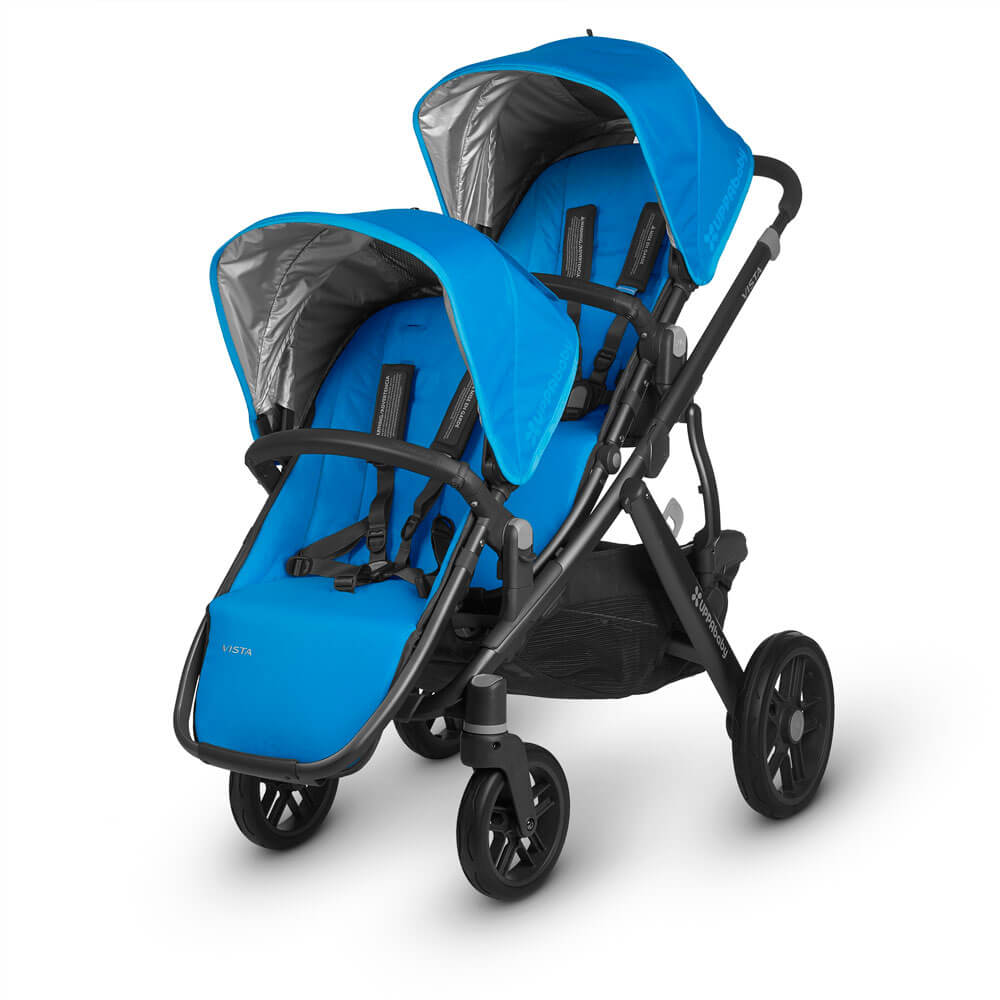 UppaBaby Vista Stroller & & Rumble Seat + UPPER adapters