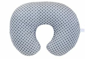 Boppy Pillow Charcoal Geo Circles