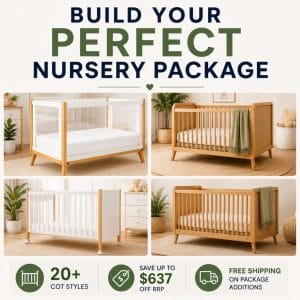 Build Your Own Cot And Change Table Package Deal