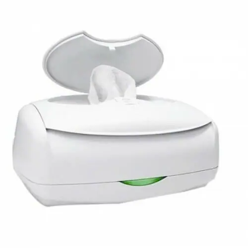 Réchauffeur De Lingettes Bébé Portable - Température Réglable - Charge Sans Fil Et Sur Allume-Cigare