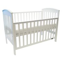 babyhood Classic Curve Cot White