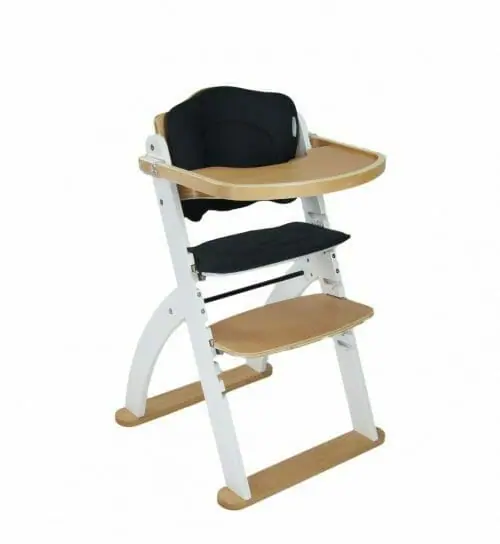 Kaylula Ava Forever High Chair White Angle View