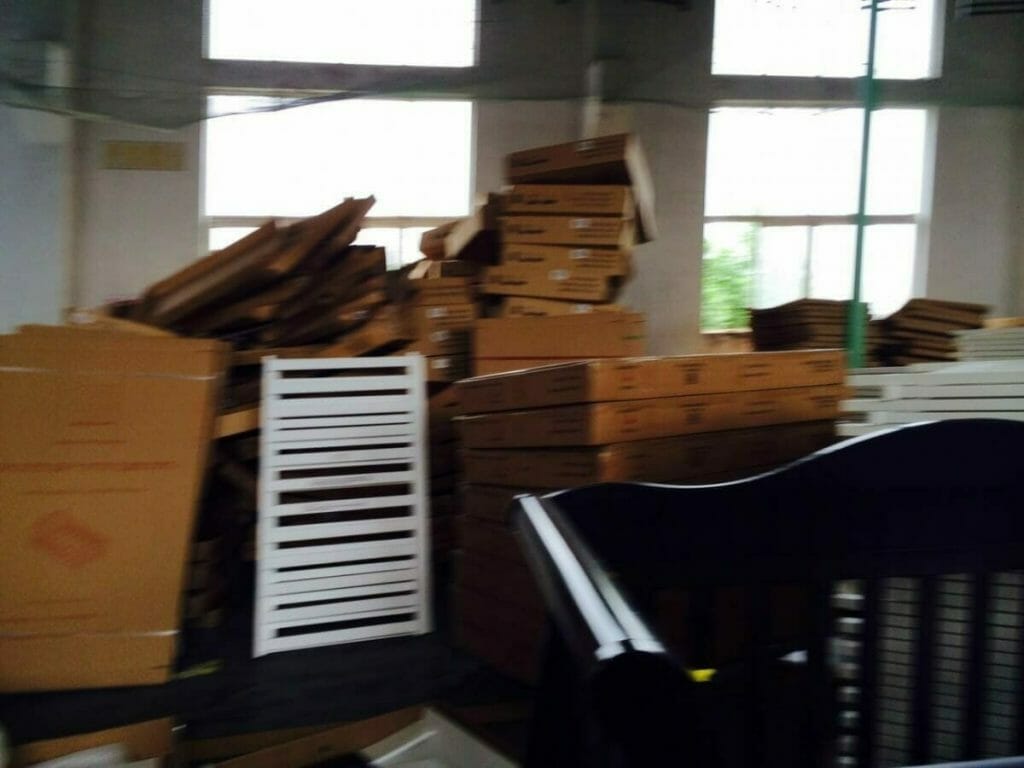 Sweat Shop Baby Cots Factory