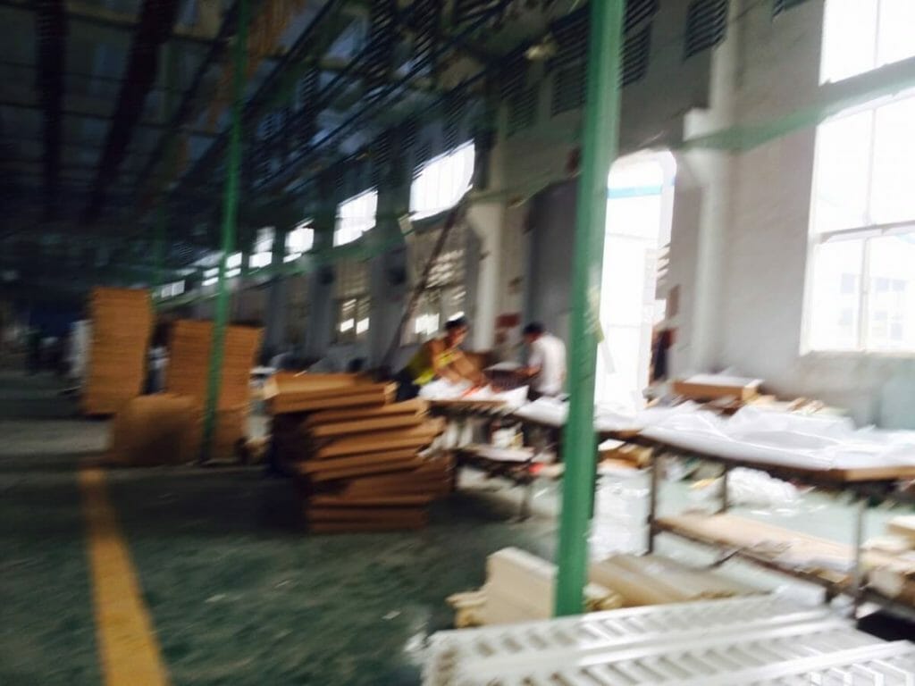 Sweat Shop Baby Cots Factory