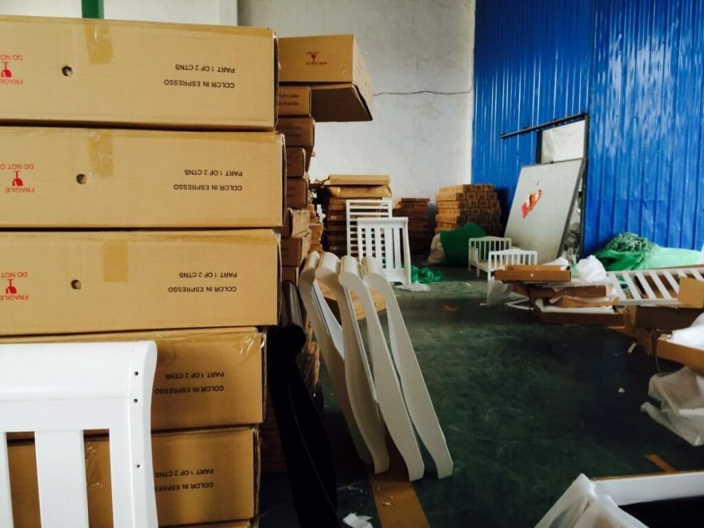 Sweat Shop Baby Cots Factory