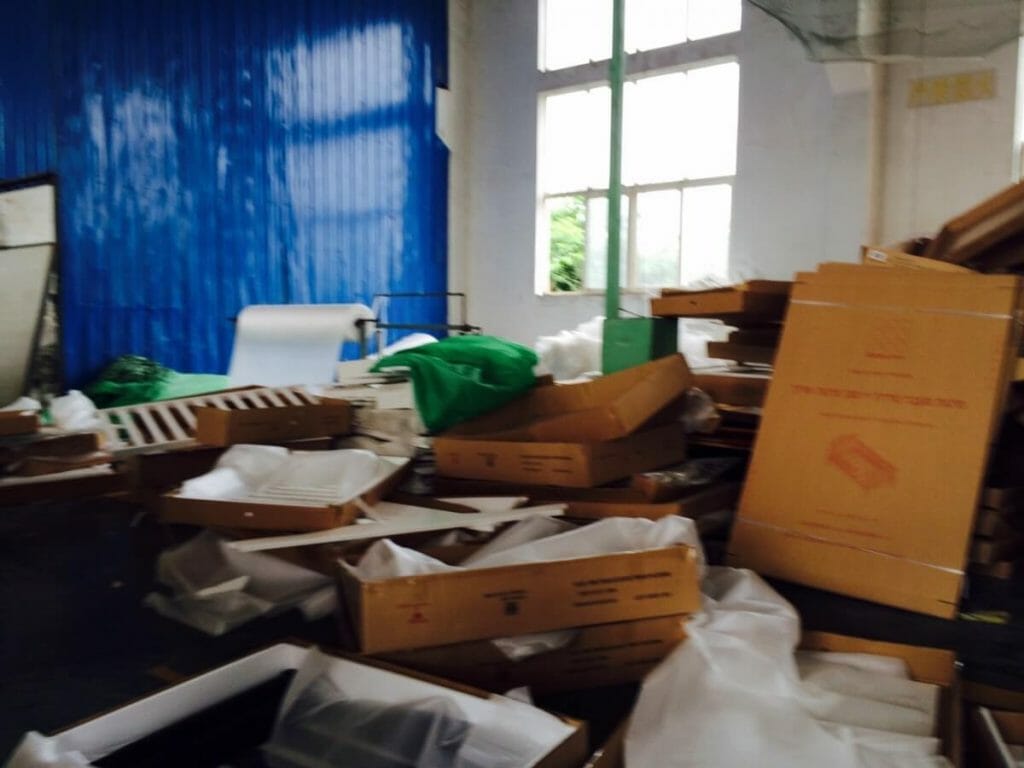 Sweat Shop Baby Cots Factory