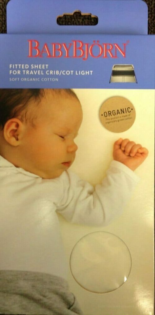 BabyBjorn Travel Cot Fitted Sheet Bubs n Grubs