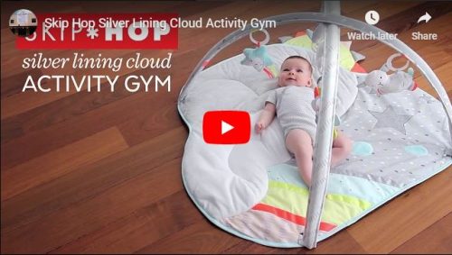 Skip Hop Silver Lining Cloud Activity Gym Video