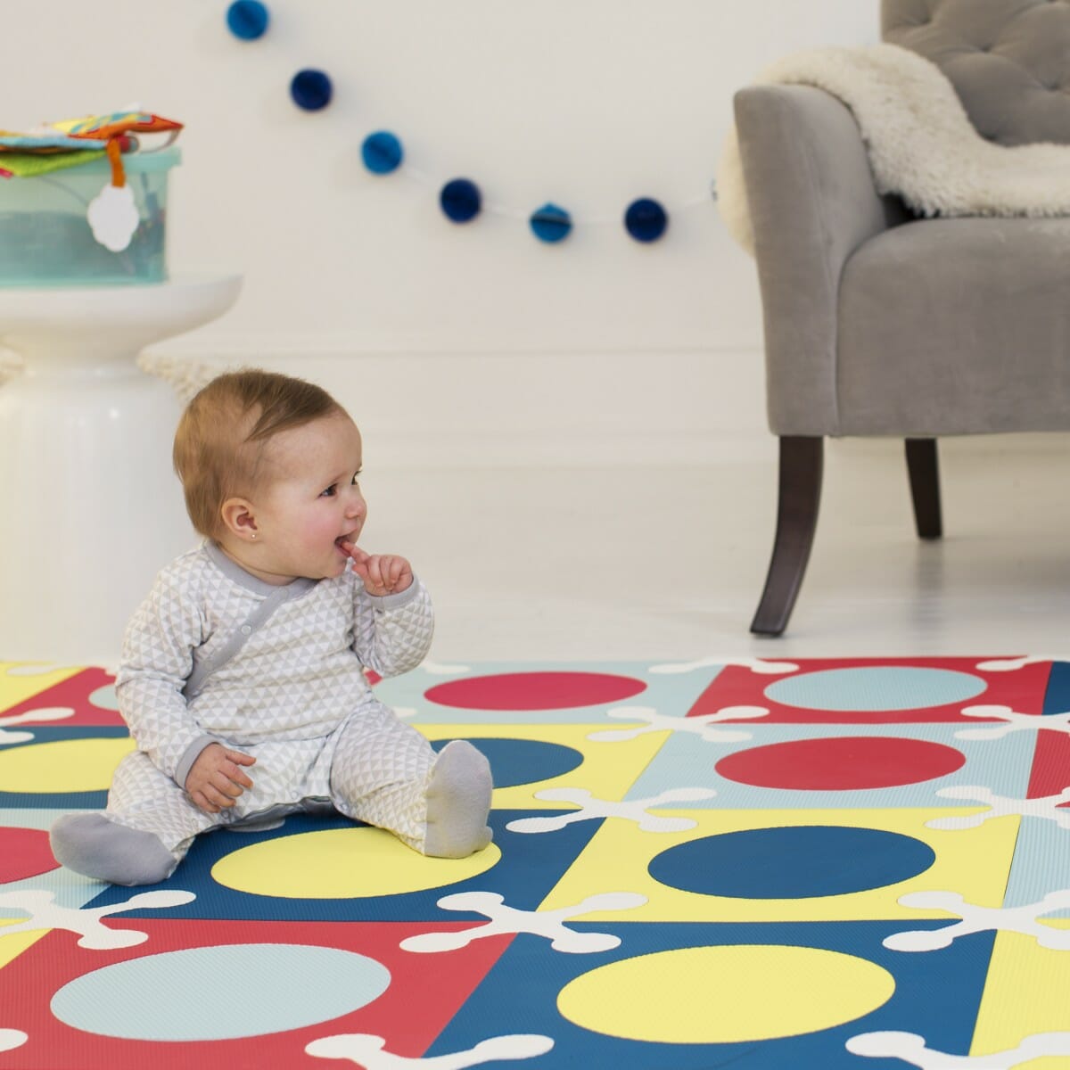 Skip Hop Playspot Mat Multi Mix Bubs n Grubs
