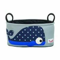 3 Sprouts Stroller Organiser whale