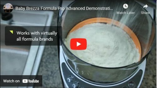 Baby Brezza Formula Pro Advanced How To Use Video