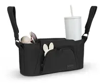 Uppababy Carry All Organiser Charcoal 3qfilled