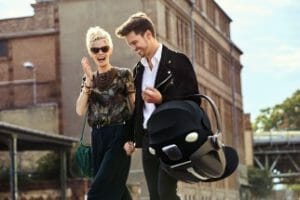 Cybex Cloud Q Midnight Blue Lifestyle