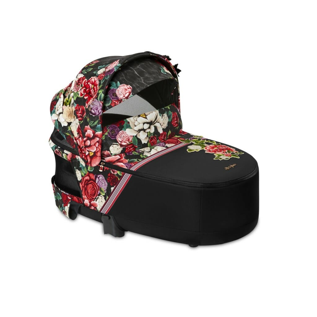 Cybex Priam Spring Blossom Luxcarrycot Panoramic Skyview Screen Hd