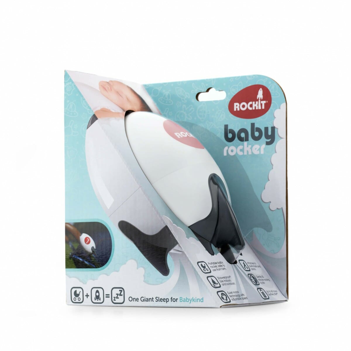 Rockit Portable Baby Rocker In Packaging