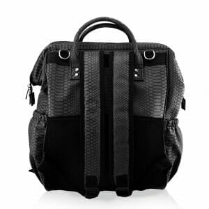Isoki Byron Backpack Black Mumba Rear