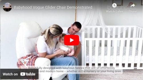 Babyhood Vogue Glider Chair Video
