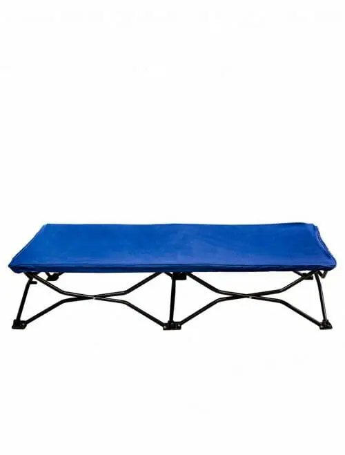 Regalo Portable Toddler Bed Blue