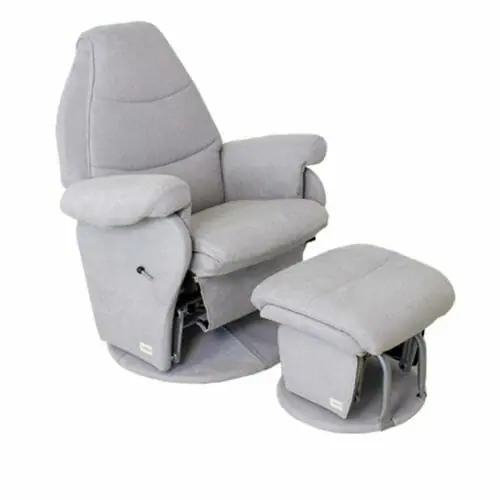 Vogue Glider Chair Steel Grey Hr Vogue Glider Chair Steel Grey Hr