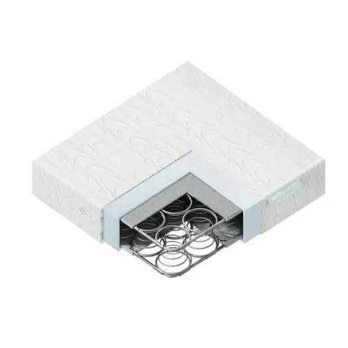 Babyrest Deluxe Innerspring Cot Mattress Inside Corner Babyrest Deluxe Innerspring Cot Mattress Inside Corner