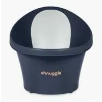 Shnuggle Bath With Plug Navy