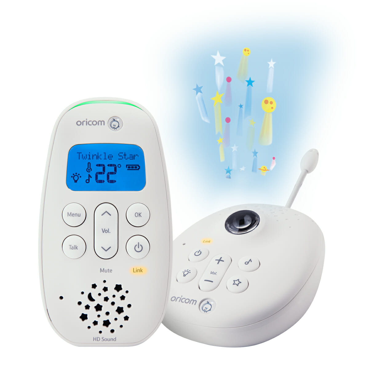Oricom Secure 530 Dect Digital Baby Monitor