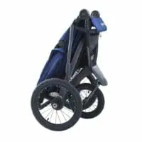 Joovy Zoom 360 Ultralight Stroller Blueberry Folded Joovy Zoom 360 Ultralight Stroller Blueberry Folded
