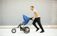 Joovy Zoom 360 Ultralight Stroller Blueberry Lifestyle 2 Blueberry Lifestyle 2