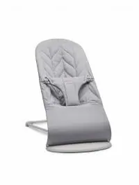 Bouncer Bliss Light Grey Cotton Petal Quilt Product 01 Large