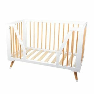 Bebe Care Zuri Cot Toddler Bed Mode Angle