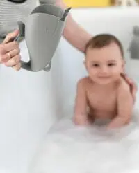 Skip Hop Moby Waterfall Bath Rinser Grey Lifestyle 3